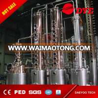 1000 distiller double wall vodka alcohol distillation equipment