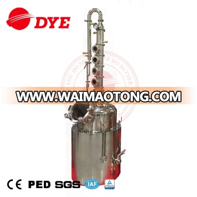 100L stainless steel home distillery with jacket boiler